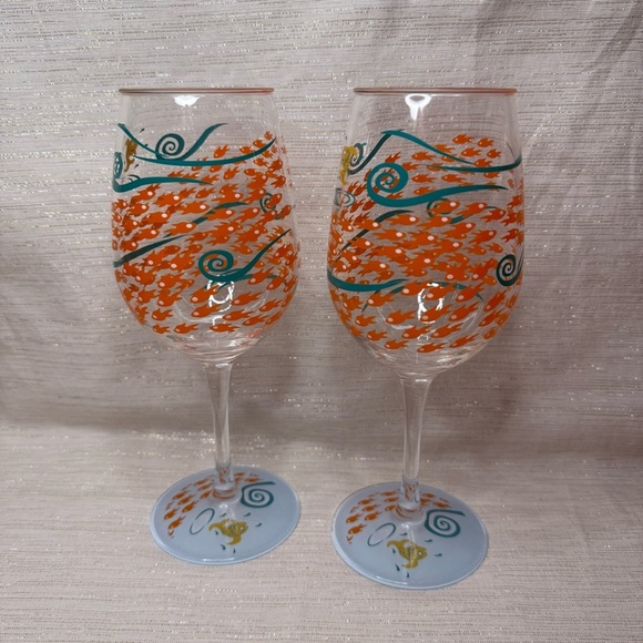 Lolita Other - Lolita VTG Fish out of Water Wine Glasses Set